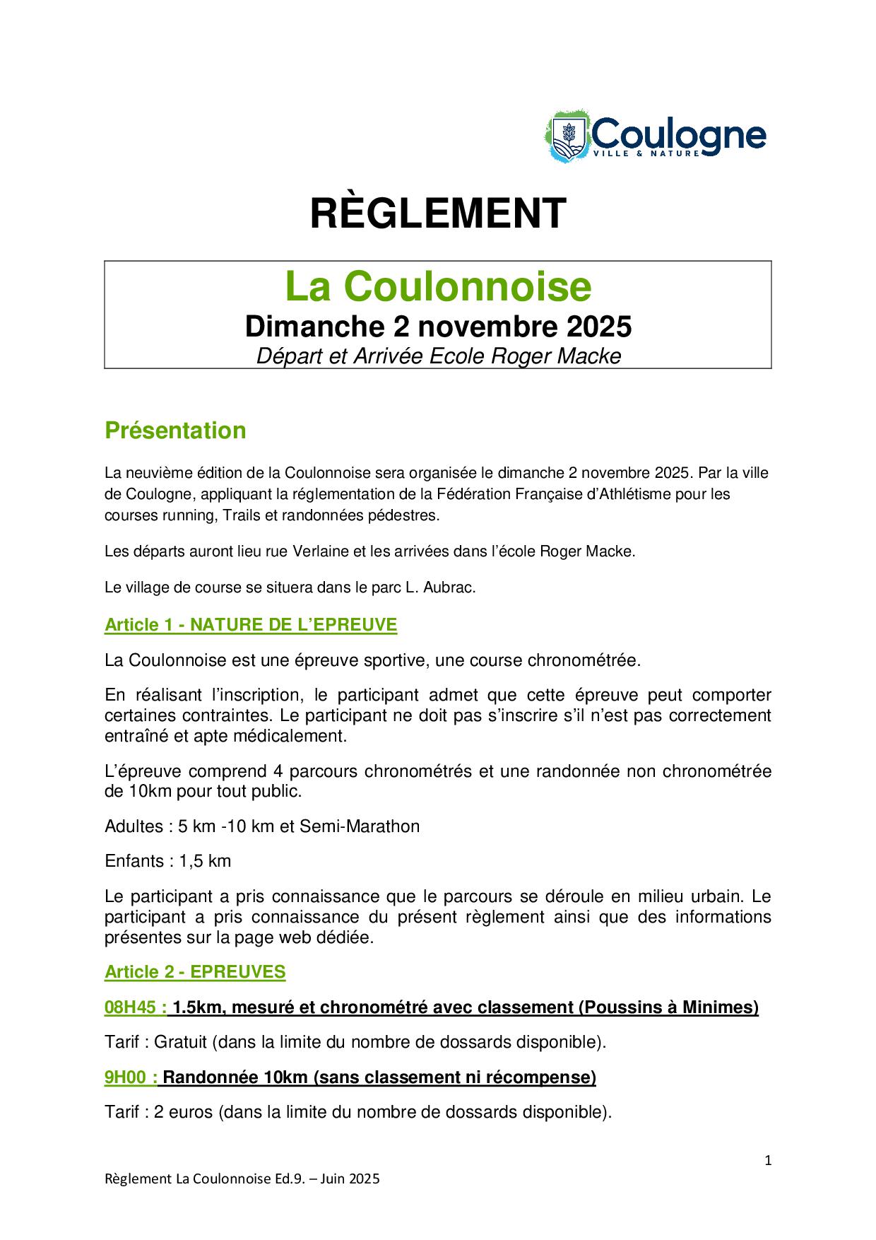 affiche coulonnoise