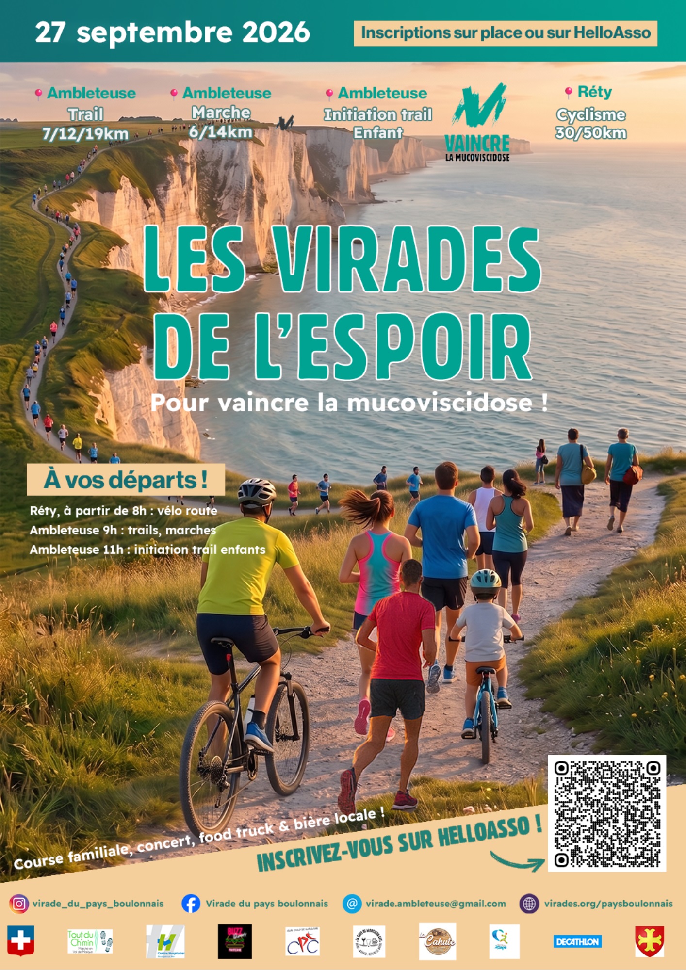 Les Virades de l&rsquo;Espoir à Ambleteuse