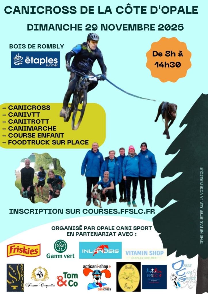 Canicross de la Côte d&rsquo;Opale
